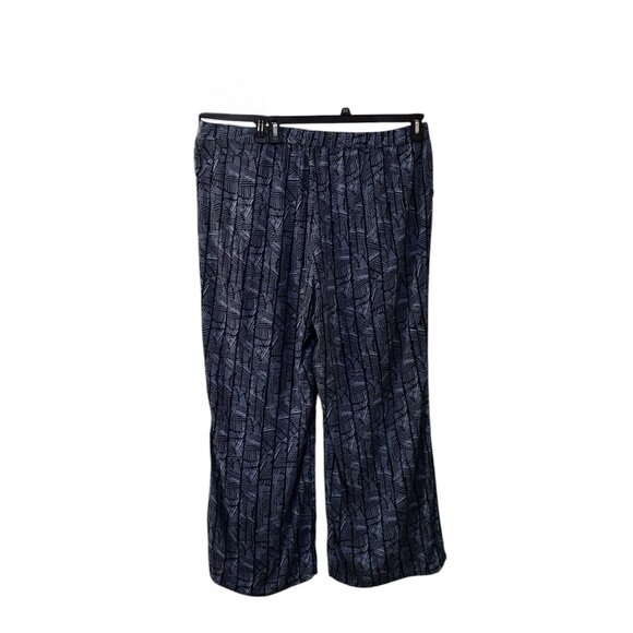 G By Giuliana, 2 pc. Top and Wide Leg Pull-on Pants, Size 1X, Blue - Picture 6 of 9